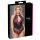 Cottelli Plus Size - kukallinen body (musta-violetti) - 2XL