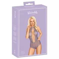 Kissable - pitsibody kaulapannalla - violetti - L/XL