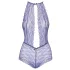 Kissable - pitsibody kaulapannalla - violetti - L/XL