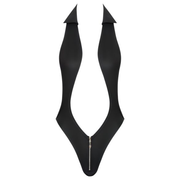 Cottelli Party - body kauluksella - musta - M/L