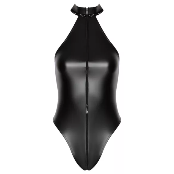 Noir - kiiltävä kaulapannan body (musta)