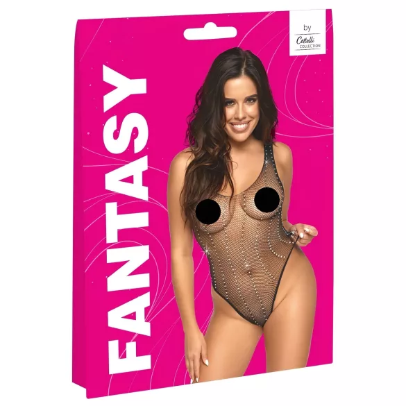 Cottelli - verkkobody strasseilla - musta - S-L