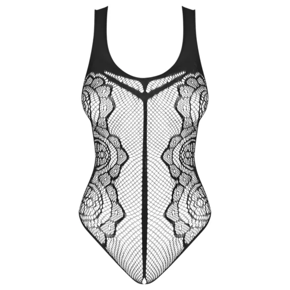 Obsessive B335 - avoin läpinäkyvä body - musta - S-L
