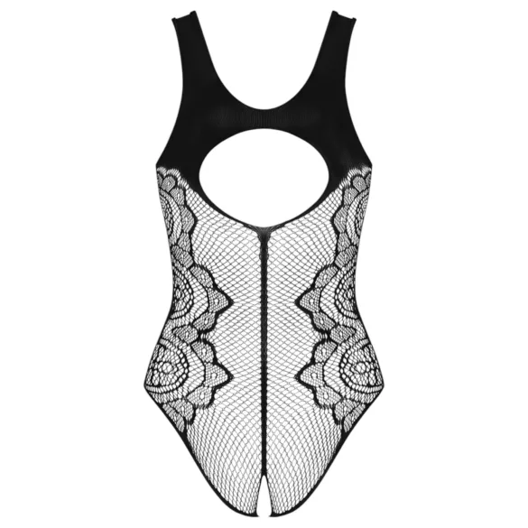 Obsessive B335 - avoin läpinäkyvä body - musta - S-L