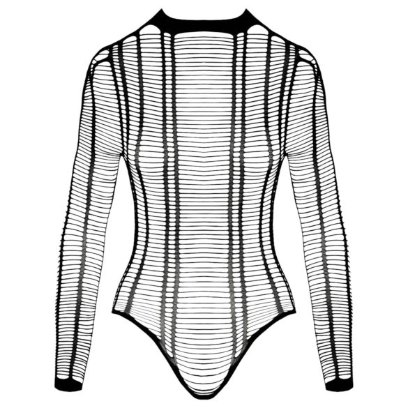 Cottelli - avoin raitabody - musta - S-L