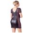 Cottelli Plus Size - Rusetti & Pitsi Mekko (Musta)