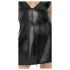 Noir - minimekko yläosalla - käärmekuvio - musta - XL
