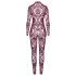 Noir Kink Royal - läpinäkyvä catsuit - punainen - M