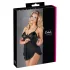 Cottelli - babydoll - kevyt röyhelö - musta - M