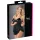 Cottelli - babydoll - kevyt röyhelö - musta - XL