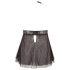 Cottelli Plus Size - pitsinen babydoll (musta)