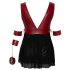 Cottelli Bondage Plus Size - babydoll (punainen)