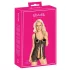 Kissable - avoin babydoll (musta)