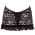 Cottelli - pitsinen halterneck minimekko - musta - L