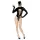 Black Velvets - pitkähihainen Batwoman-body - musta - XL