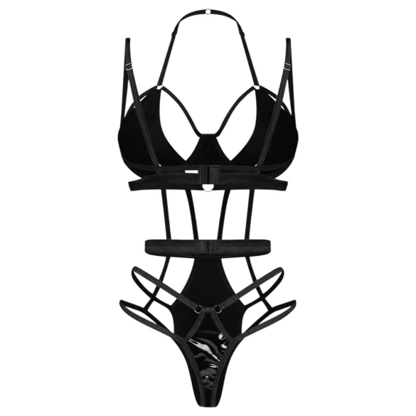Obsessive - pitsibody olkaimilla - musta