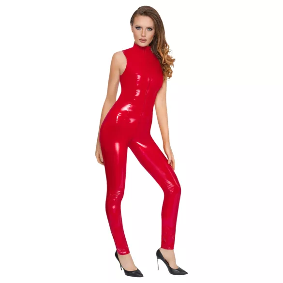 Black Level - catsuit ilman hihoja vetoketjulla - punainen