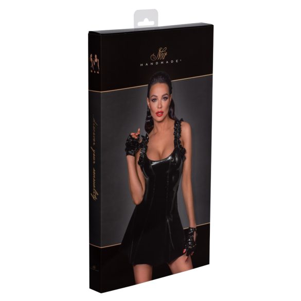 Noir - röyhelöminimekko (musta)