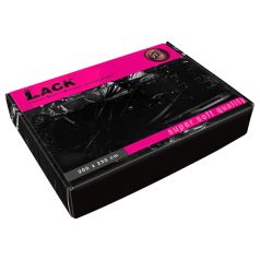 Lakkilevy - superpehmeä - 200x230 cm - musta