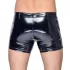 Black Level - miesten lakka shortsit - sivutaskut - musta - L