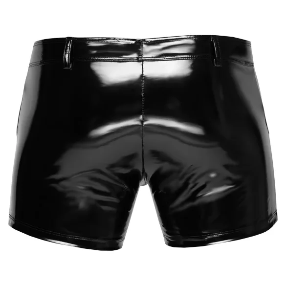 Black Level - miesten lakka shortsit - sivutaskut - musta - L