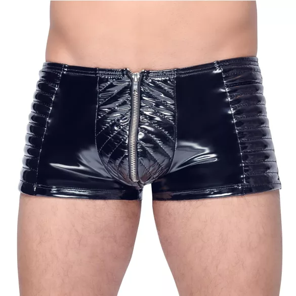 Black Level - miesten shortsit vetoketjulla - musta - M