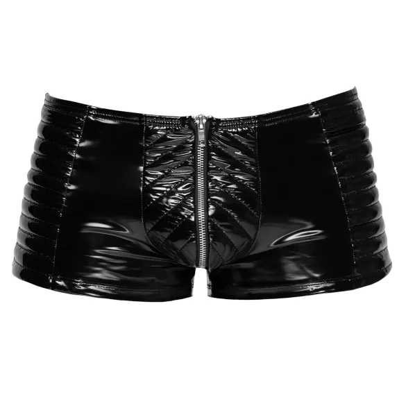 Black Level - miesten shortsit vetoketjulla - musta - M