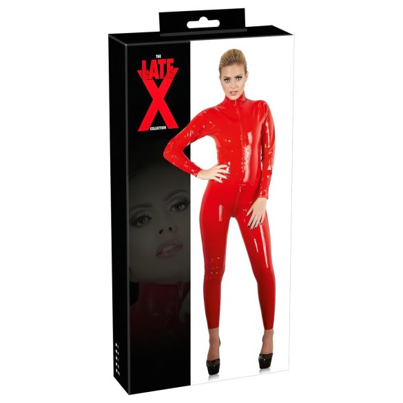 LATEX - pitkähihainen naisten haalari (punainen) - M