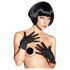LATEX - lyhyt, unisex käsineet (musta)