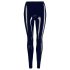 LATEX - vetoketjulliset leggingsit (musta) - M