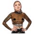 LATEX - Transparent Latex Top (Transparent Black) - S-L - XL