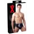 LATEX – miesten alushousut sisäisellä kartioanustapilla (musta) - XL