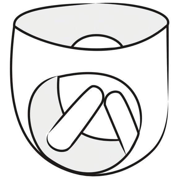 LATEX - 2 kpl naisten alushousut ja pumppudildo (musta)