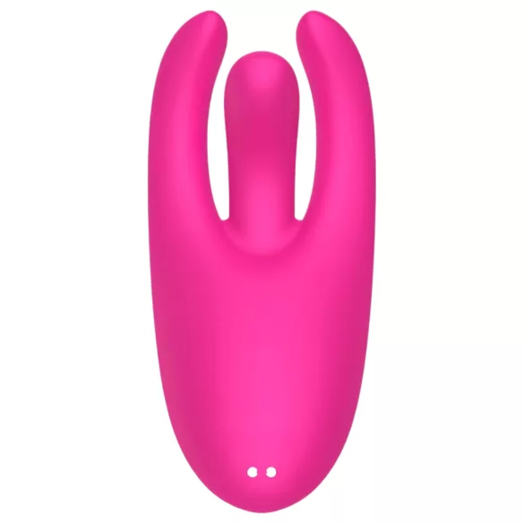 Mrow - klitoriskiihotin vibraattori - 3 haaraa - ladattava - pinkki