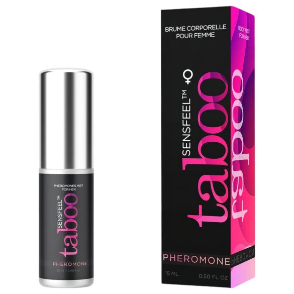 Taboo for Her - feromonivartalosuihke naisille - natural (15ml)
