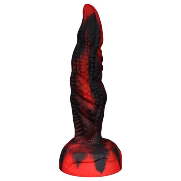 OgazR Hell Dong - uurrettu dildo - 20 cm (punainen)