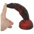 OgazR Hell Dong - uurrettu dildo - 20 cm (punainen)