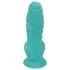 OgazR Sea Serpent - dildon aalloilla - 17 cm - sinivalkoinen