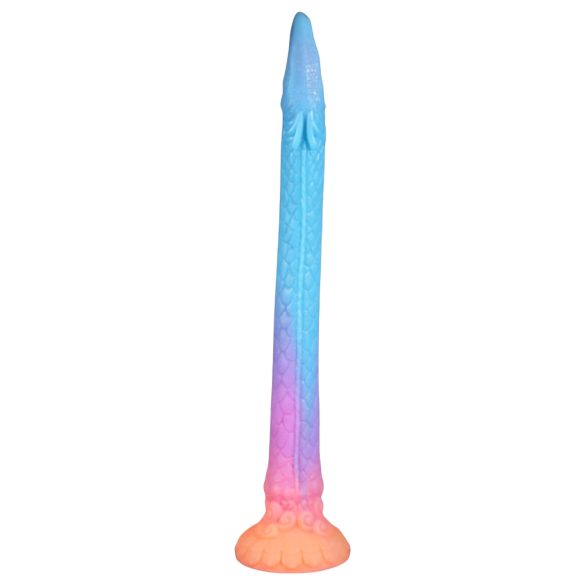 OgazR XXL-anustykki, hehkuva pinkki - 47 cm