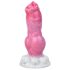 Bulldoggi-dildo 17 cm, pinkki