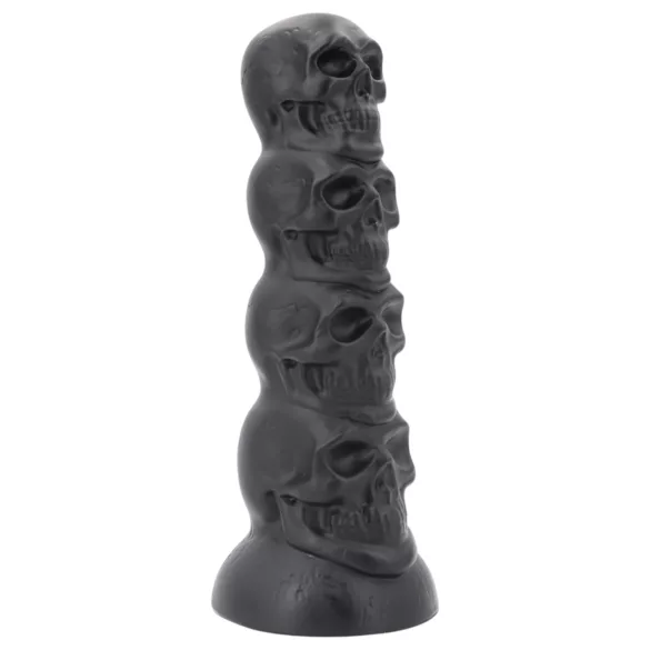 Topped Monster - kallodildo - 22 cm (musta)