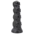 Topped Monster - kallodildo - 22 cm (musta)