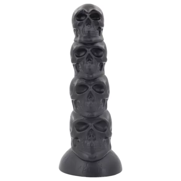 Topped Monster - kallodildo - 22 cm (musta)