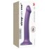 Strap-on-me Metallic Shine M - ihoystävällinen dildo (metallin violetti)