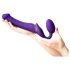 Strap-on-me M - kiinnitettävä vibraattori ilman hihnaa (violetti)