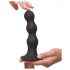 Strap-on Balls S - kuppikupilla varustettu dildo (musta)