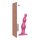 Strap-on-me Beats S - helmisetti, imukupilla varustettu dildo (pinkki)