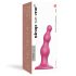 Strap-on-me Beats S - helmisetti, imukupilla varustettu dildo (pinkki)