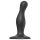 Strap-on-me Curvy S - aaltoileva imukuppidildo (musta)