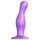 / Strap-on-me Curvy L - aaltoileva, imukupilla varustettu dildo (violetti)
